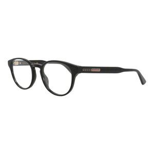Gucci Unisex Round/Oval Black Black Transparent Fashion Designer Eyewear